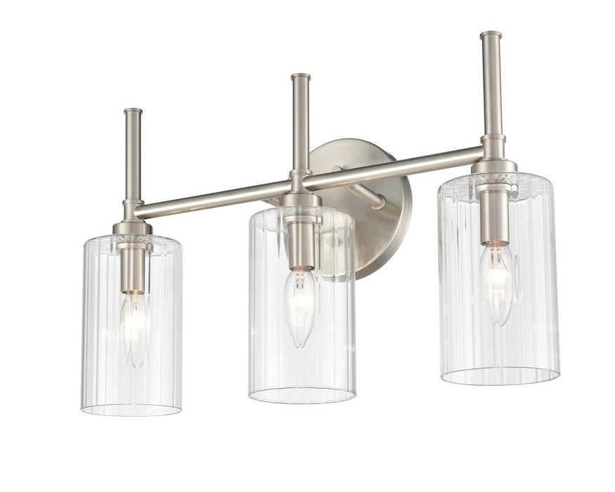 Millennium 9923-BN Three Light Vanity, Brushed Nickel