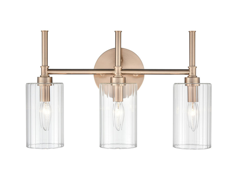 Millennium 9923-MG Three Light Vanity, Modern Gold
