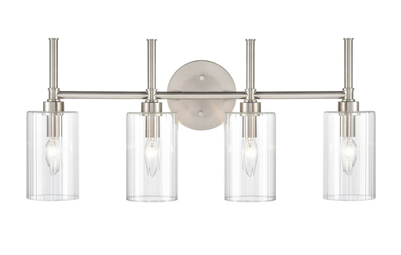 Millennium 9924-BN Four Light Vanity, Brushed Nickel
