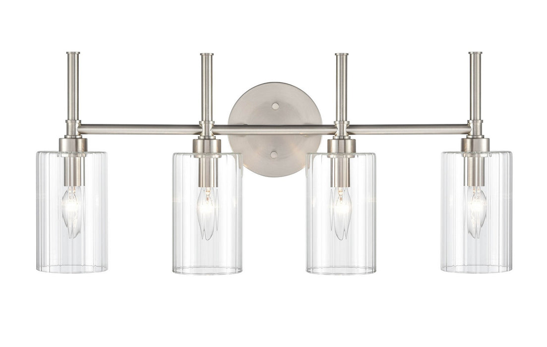 Millennium 9924-BN Four Light Vanity, Brushed Nickel