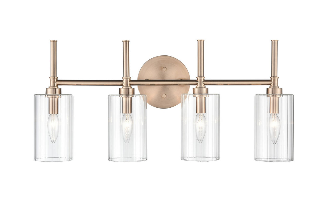 Millennium 9924-MG Four Light Vanity, Modern Gold
