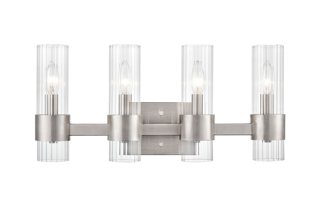 Millennium 9964-BN Four Light Vanity, Brushed Nickel