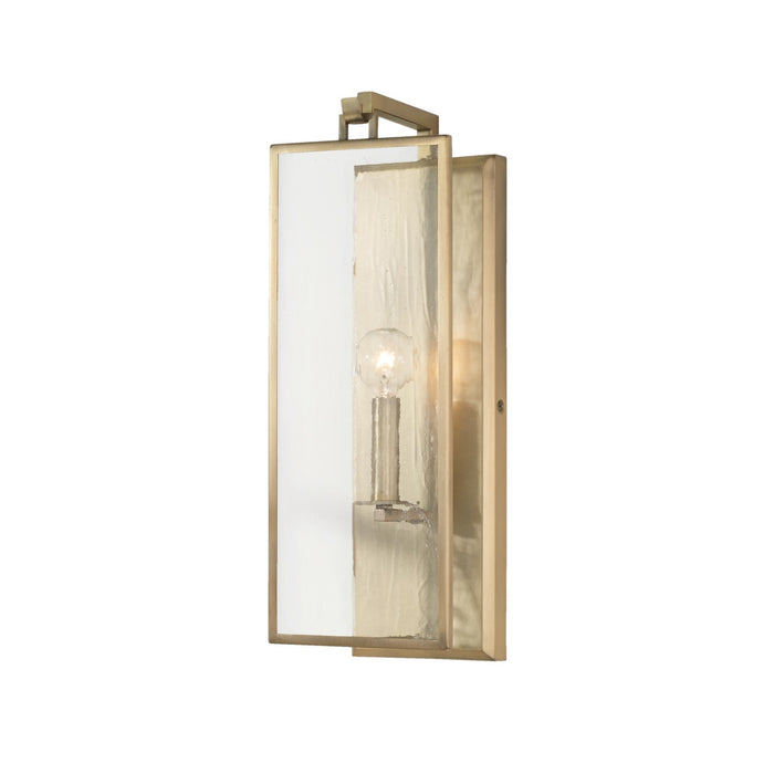 Capital Lighting 625111AD One Light Wall Sconce, Aged Brass