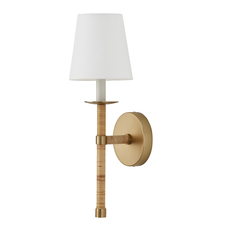 Capital Lighting 647211MA-705 One Light Wall Sconce, Matte Brass