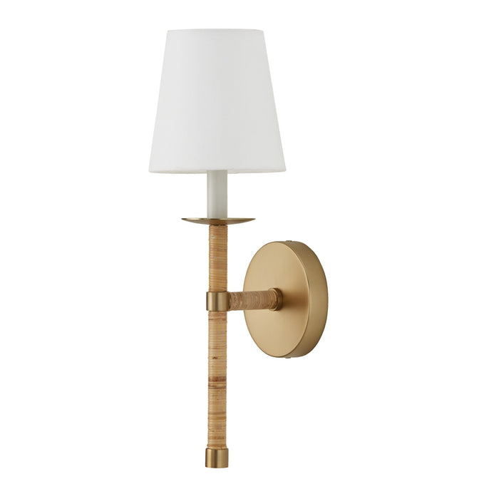 Capital Lighting 647211MA-705 One Light Wall Sconce, Matte Brass