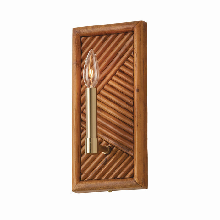 Capital Lighting 647411MA One Light Wall Sconce, Matte Brass