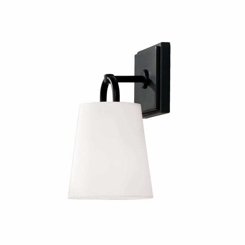 Capital Lighting 649411MB One Light Wall Sconce, Matte Black