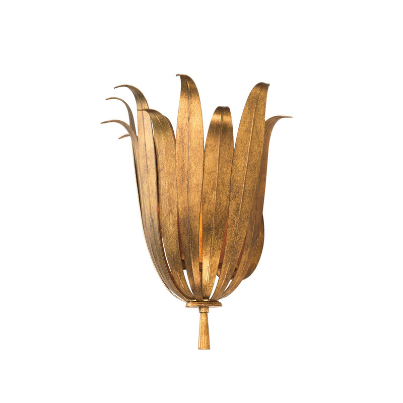 Capital Lighting 649511AG One Light Wall Sconce, Antique Gold