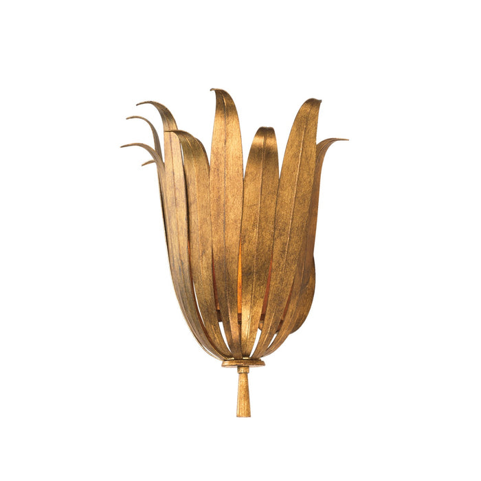 Capital Lighting 649511AG One Light Wall Sconce, Antique Gold