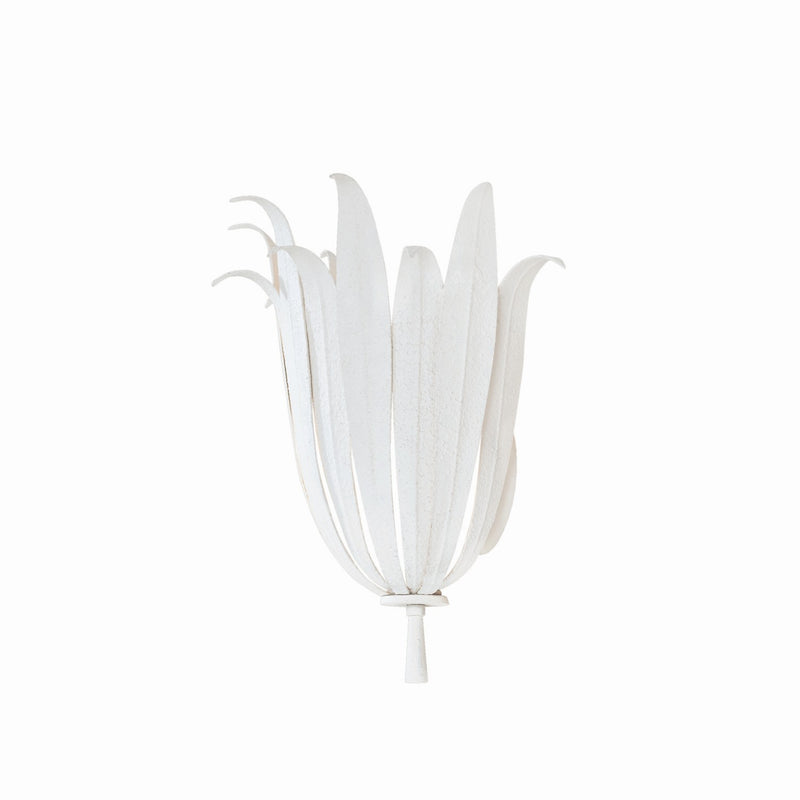 Capital Lighting 649511XW One Light Wall Sconce, Textured White