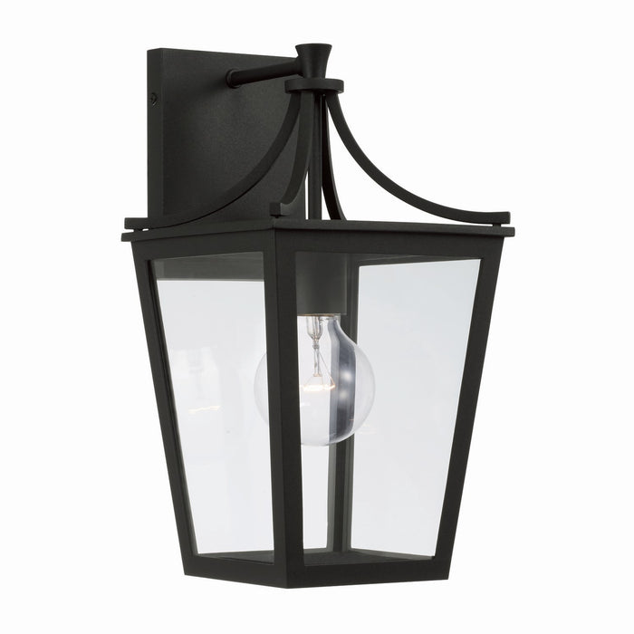 Capital Lighting 947911BK One Light Outdoor Wall Lantern, Black