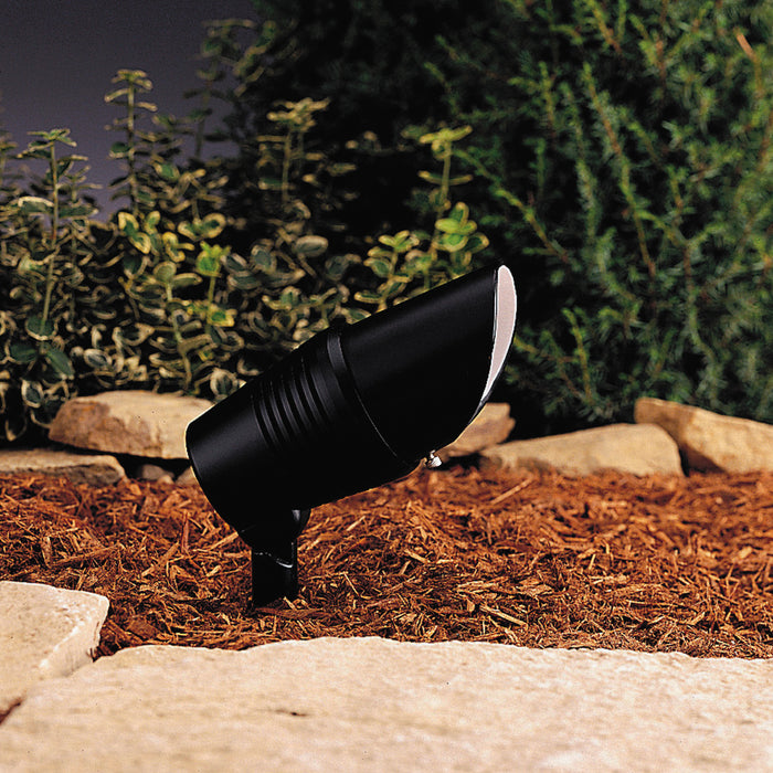 Kichler 15382BK One Light Accent, Black Material (Not Painted)