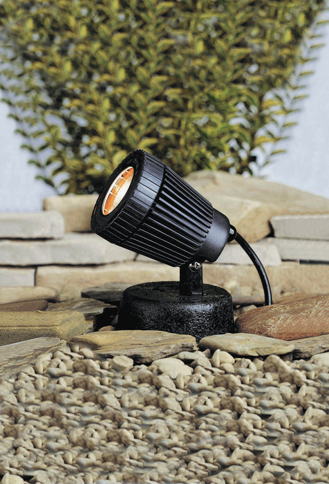 Kichler 15191BK One Light Underwater, Black Material (Not Painted)