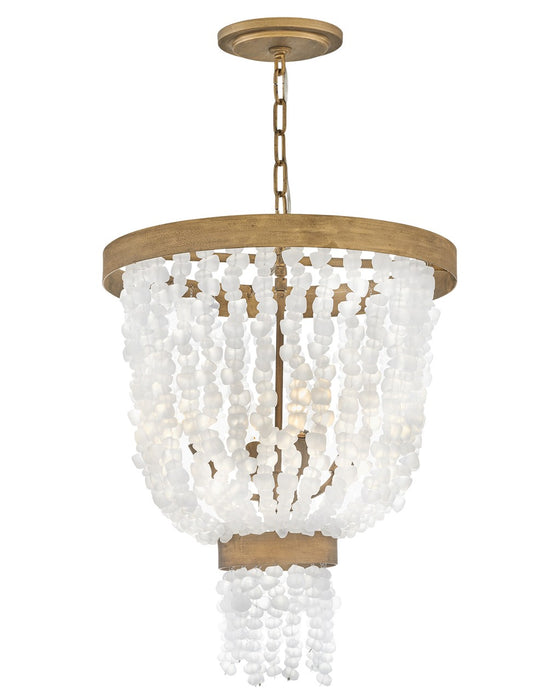 Fredrick Ramond FR30204BNG LED Pendant, Burnished Gold