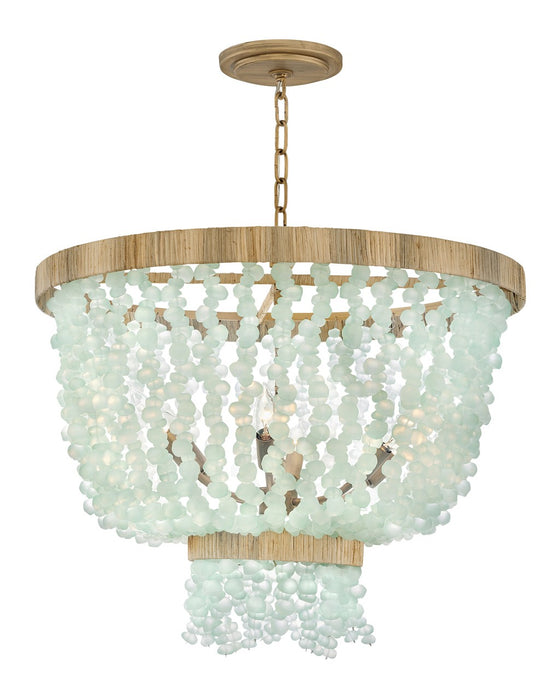 Fredrick Ramond FR30206BNG-BG LED Pendant, Burnished Gold