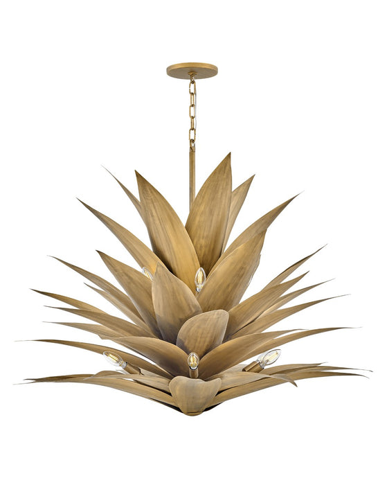 Fredrick Ramond FR30816BNG LED Pendant, Burnished Gold