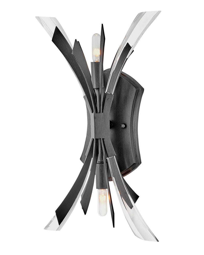 Fredrick Ramond FR40902BGR LED Wall Sconce, Brushed Graphite