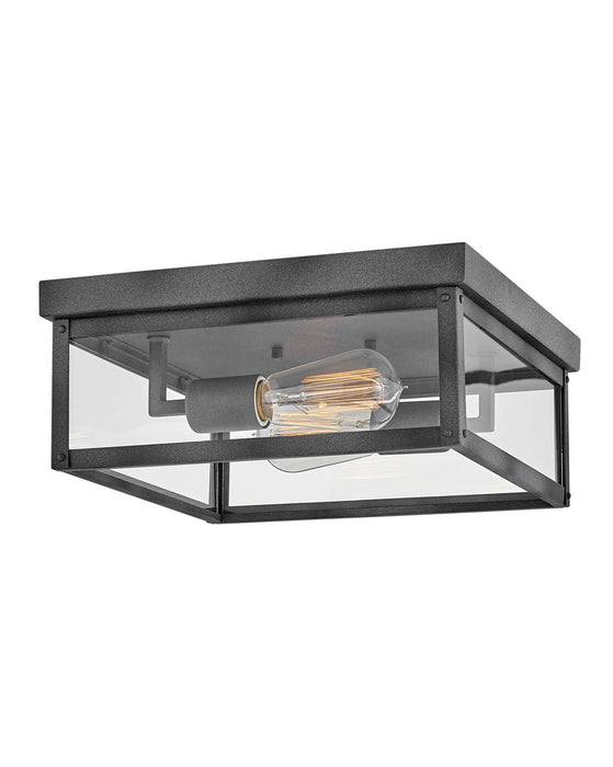 Hinkley 12193DZ LED Flush Mount, Aged Zinc