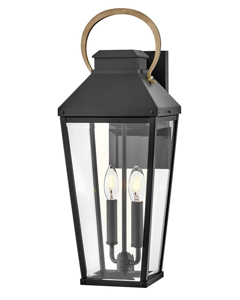 Hinkley 17504BK LED Wall Mount, Black