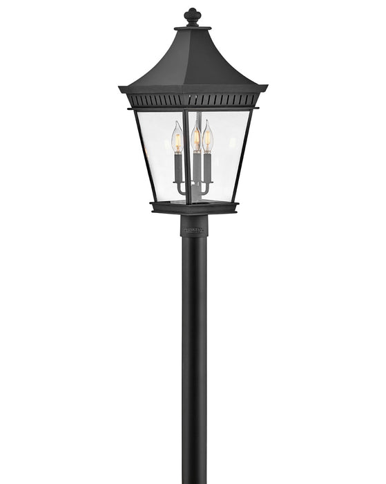 Hinkley 27091MB LED Post Top or Pier Mount, Museum Black
