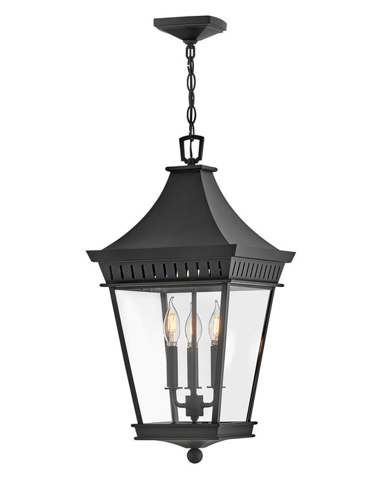 Hinkley 27092MB LED Hanging Lantern, Museum Black