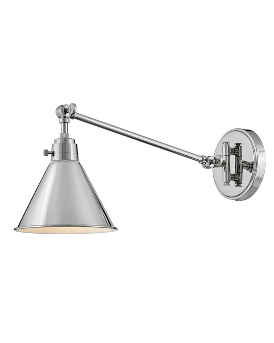 Hinkley 3690PN LED Wall Sconce, Polished Nickel