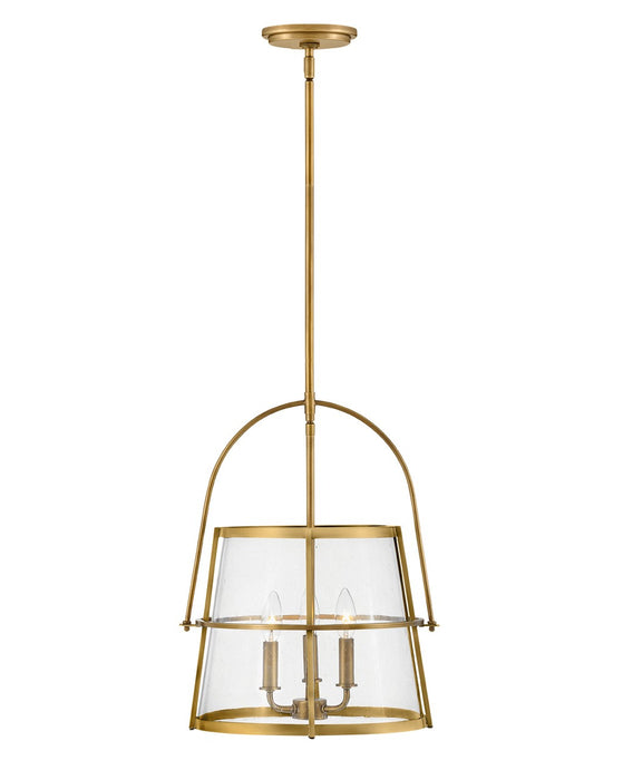 Hinkley 38113HB-HB LED Pendant, Heritage Brass