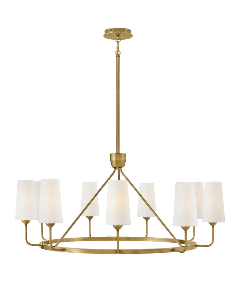 Hinkley 45009HB LED Pendant, Heritage Brass