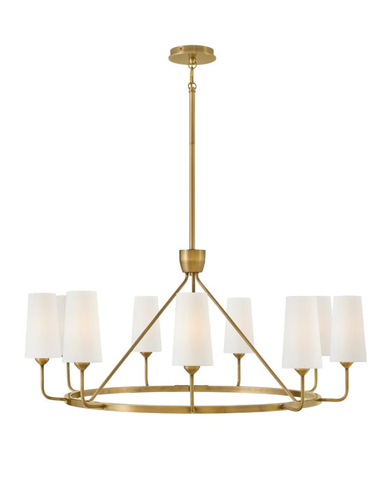 Hinkley 45009HB LED Pendant, Heritage Brass