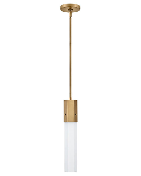 Hinkley 45037HB LED Pendant, Heritage Brass