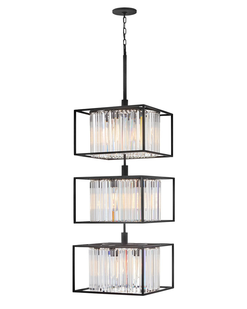 Hinkley 4558BK LED Pendant, Black