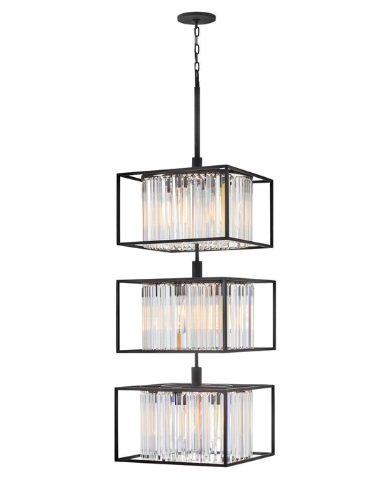Hinkley 4558BK LED Pendant, Black