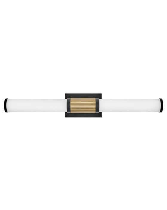 Hinkley 50063BK-LCB LED Vanity, Black