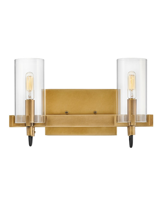 Hinkley 58062HB LED Vanity, Heritage Brass