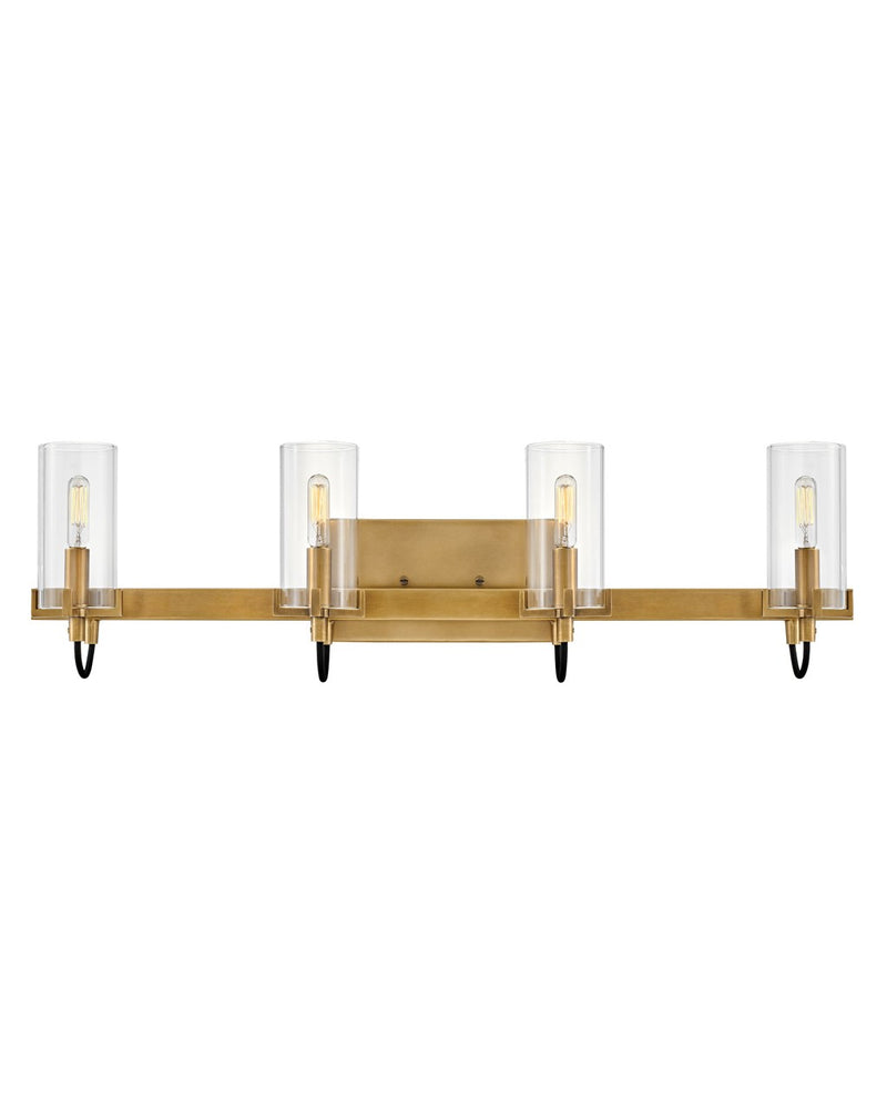 Hinkley 58064HB LED Vanity, Heritage Brass