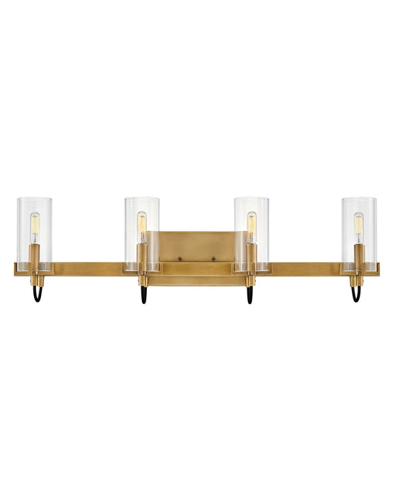 Hinkley 58064HB LED Vanity, Heritage Brass