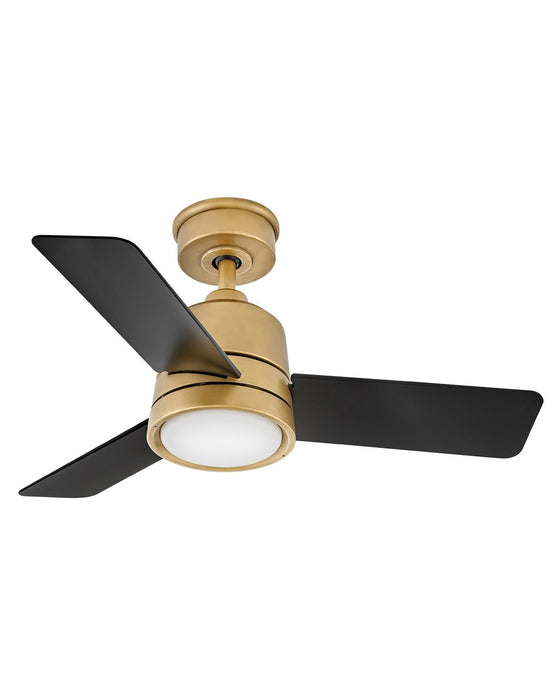 Hinkley 905236FHB-LWA 36" Ceiling Fan, Heritage Brass