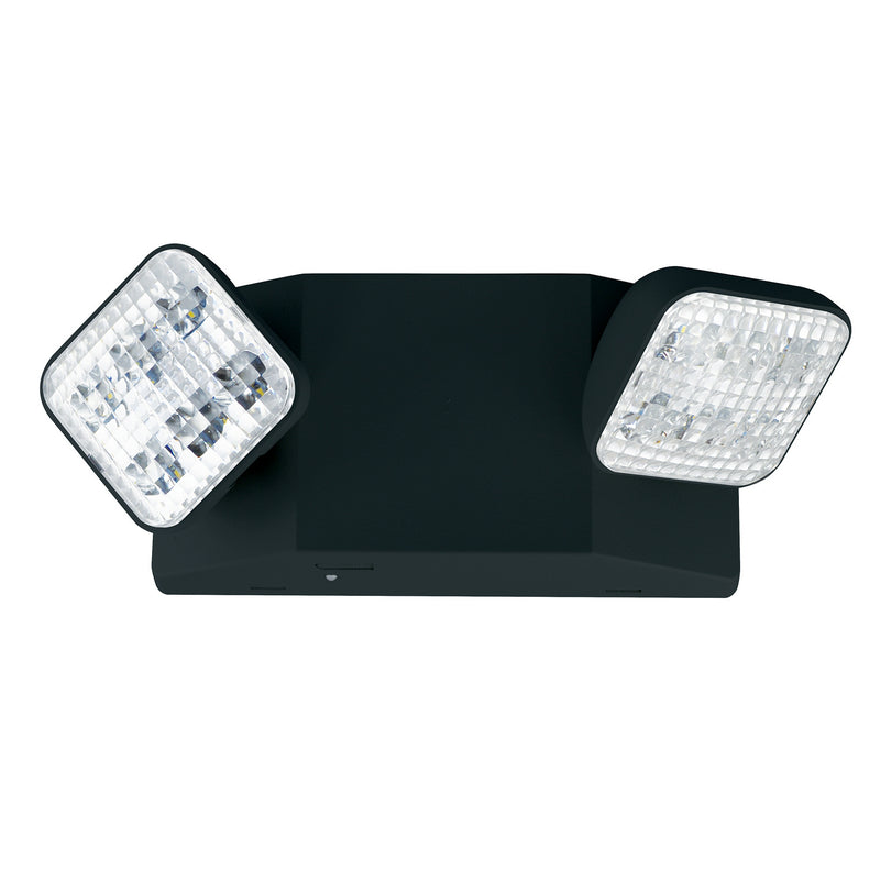 Nora Lighting NE-700LEDRCB Dual Head LED Emergency Light,, Black