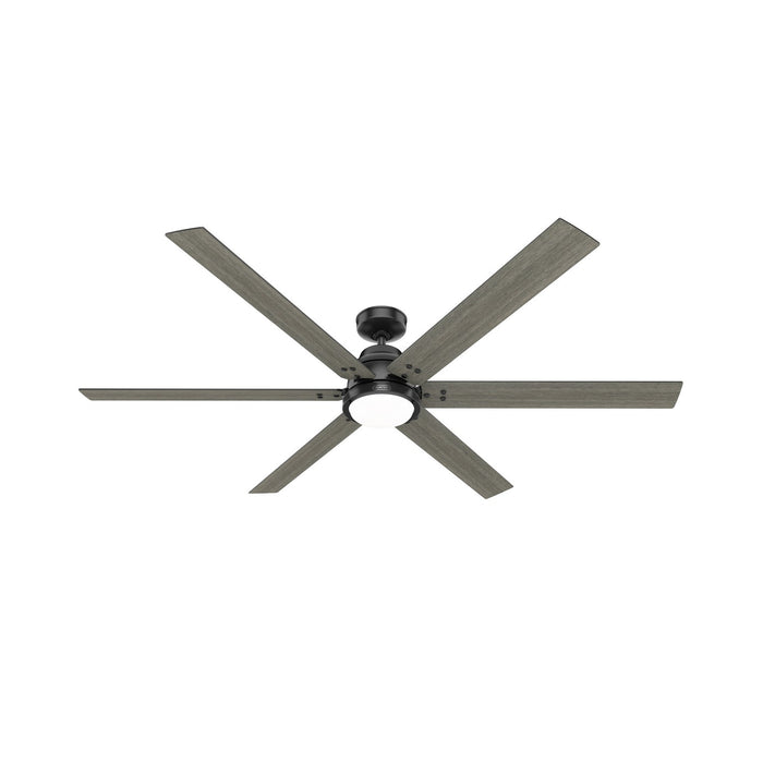 Hunter 51950 72" Ceiling Fan, Matte Black