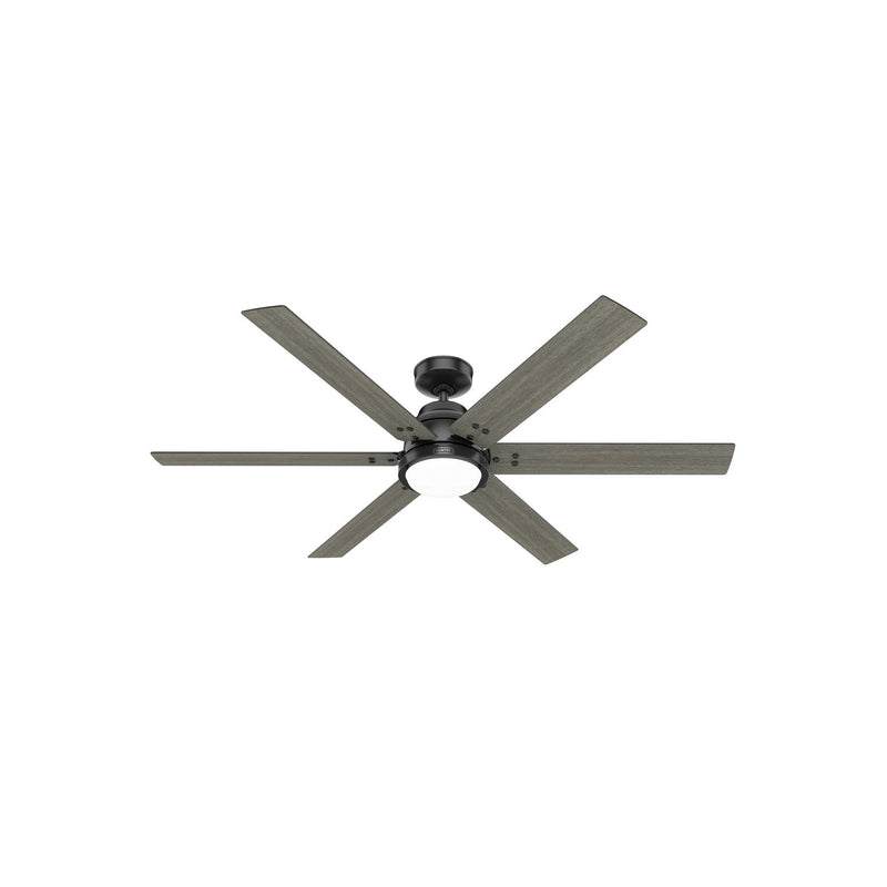 Hunter 51951 60" Ceiling Fan, Matte Black