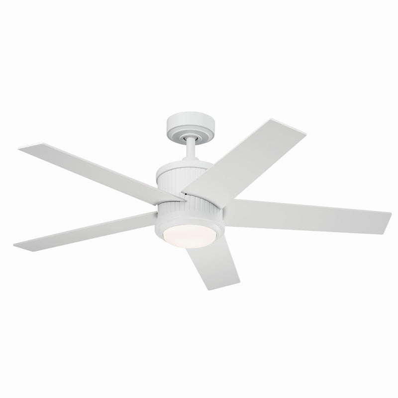 Kichler 300048MWH 48" Ceiling Fan, Matte White