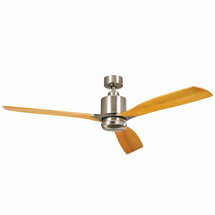 Kichler 300075BSS 60" Ceiling Fan, Brushed Stainless Steel