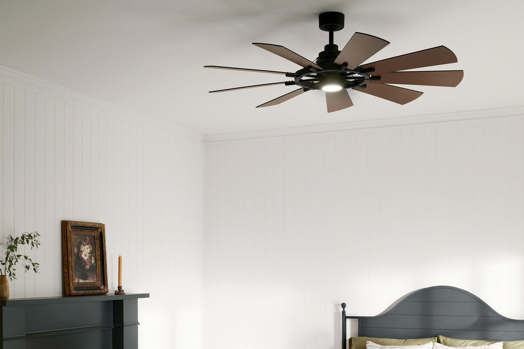 Kichler 300260AVI 60" Ceiling Fan, Anvil Iron