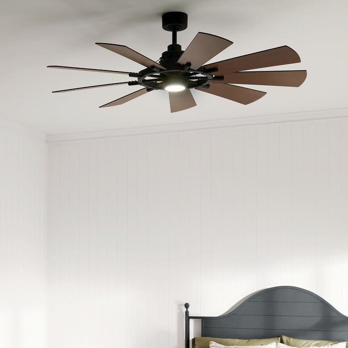 Kichler 300260AVI 60" Ceiling Fan, Anvil Iron