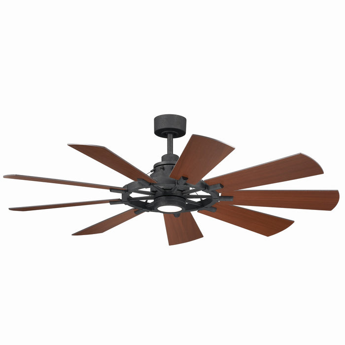 Kichler 300260DBK 60" Ceiling Fan, Distressed Black
