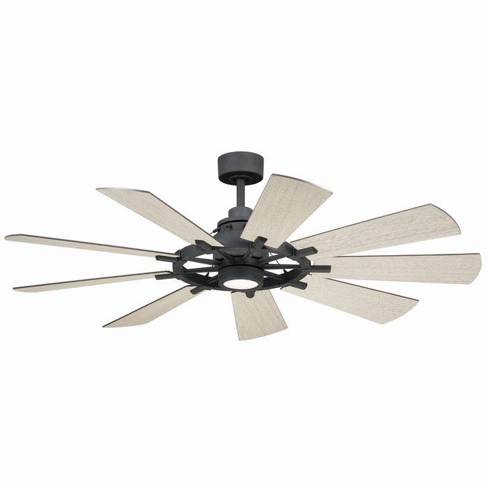 Kichler 300260WZC 60" Ceiling Fan, Weathered Zinc