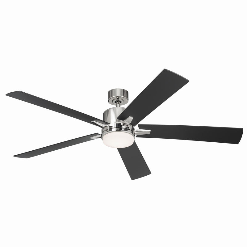 Kichler 330060PN 60" Ceiling Fan, Polished Nickel