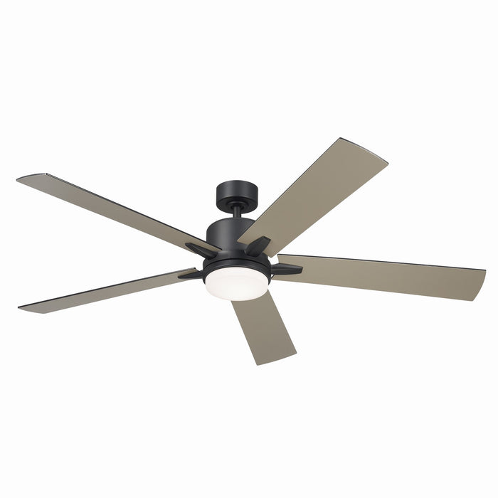 Kichler 330060SBK 60" Ceiling Fan, Satin Black