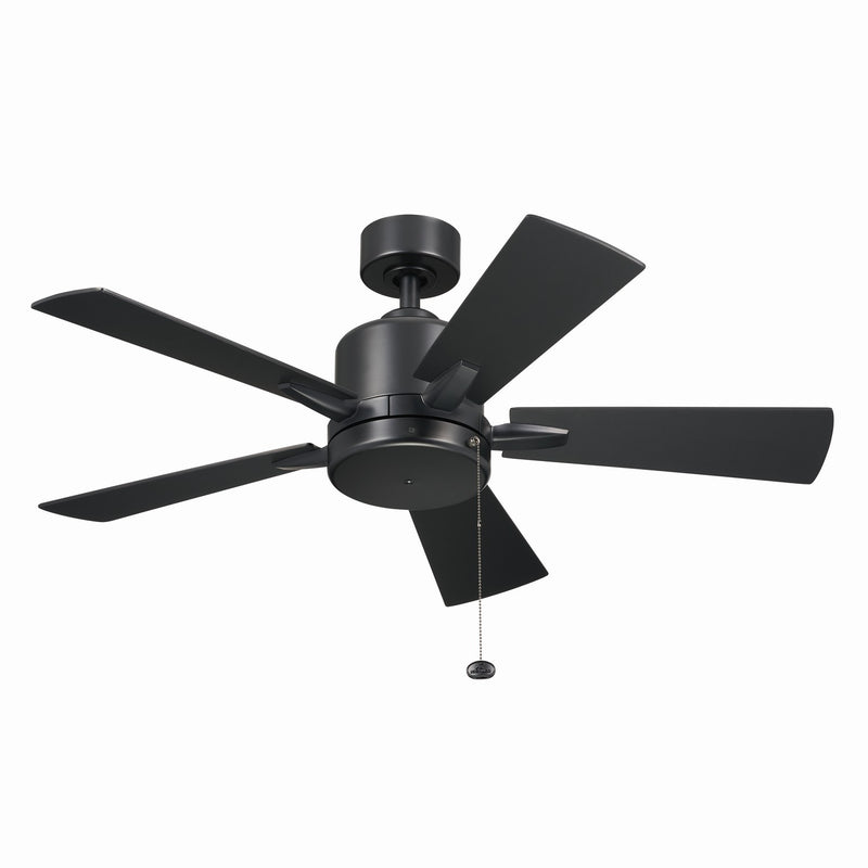 Kichler 330241SBK 42" Ceiling Fan, Satin Black