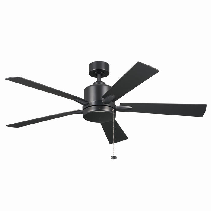 Kichler 330242SBK 52" Ceiling Fan, Satin Black